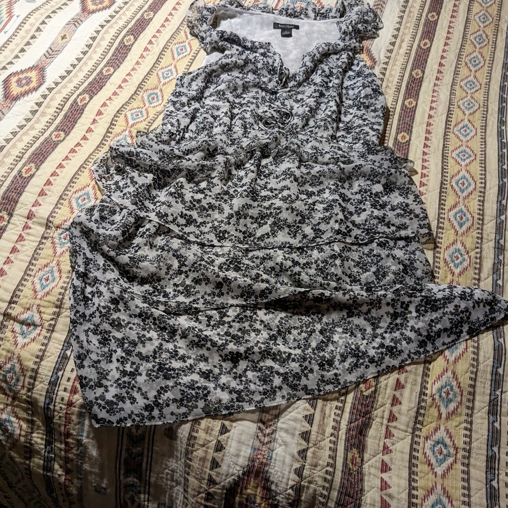 White House Black Market layered dress